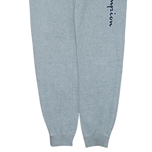Champion Boys Grey Sweatpants 13-14 Years Fleece Joggers with Logo