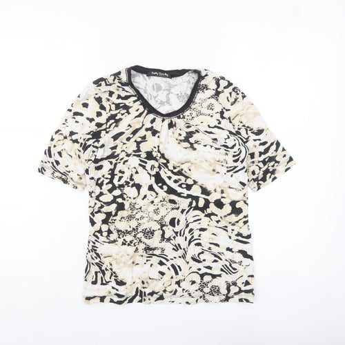 Betty Barclay Women’s Multicoloured Animal Print Viscose Top Size 12
