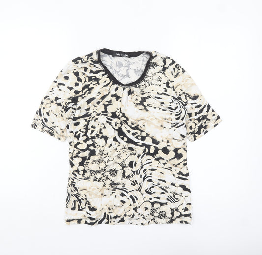 Betty Barclay Women’s Multicoloured Animal Print Viscose Top Size 12