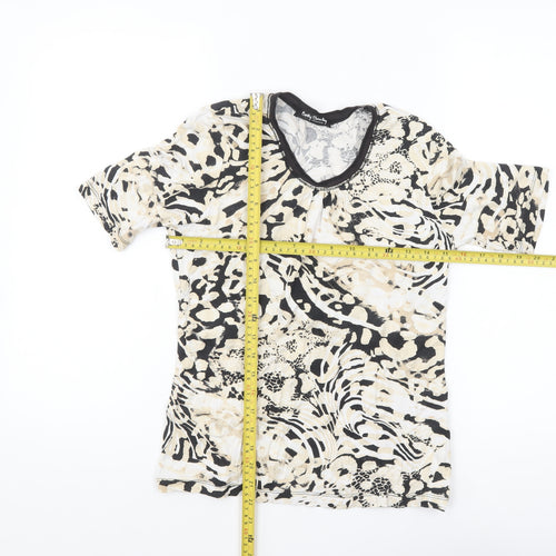 Betty Barclay Women’s Multicoloured Animal Print Viscose Top Size 12