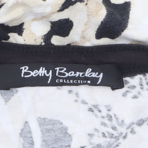 Betty Barclay Women’s Multicoloured Animal Print Viscose Top Size 12