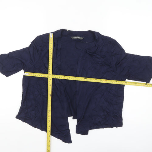 Bonmarché Women’s Blue Short Sleeve Tunic Blouse Size 16