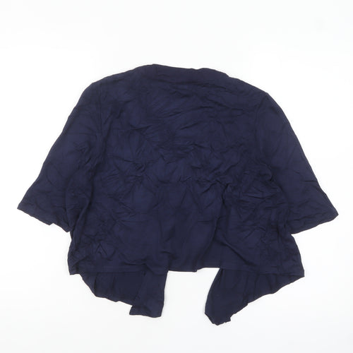 Bonmarché Women’s Blue Short Sleeve Tunic Blouse Size 16
