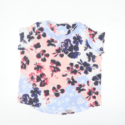 Marks and Spencer Women’s Multicoloured Floral T-Shirt Size 20