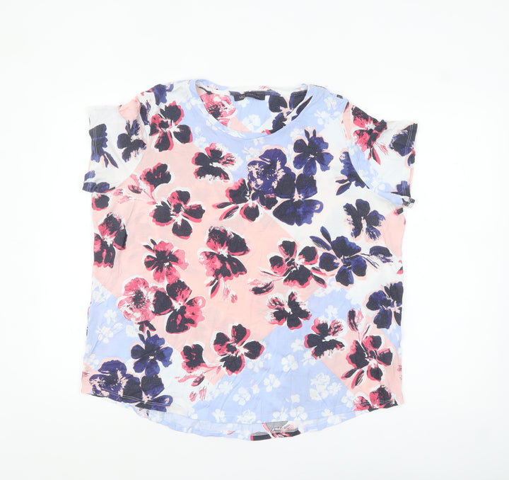 Marks and Spencer Women’s Multicoloured Floral T-Shirt Size 20