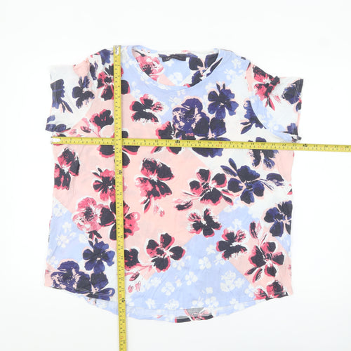 Marks and Spencer Women’s Multicoloured Floral T-Shirt Size 20