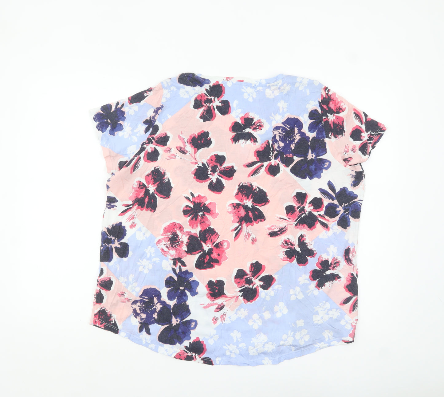 Marks and Spencer Women’s Multicoloured Floral T-Shirt Size 20