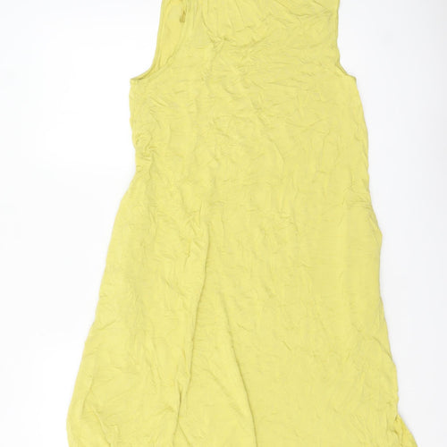 Wynne Layers Women's Yellow Sleeveless Tank Dress Size S