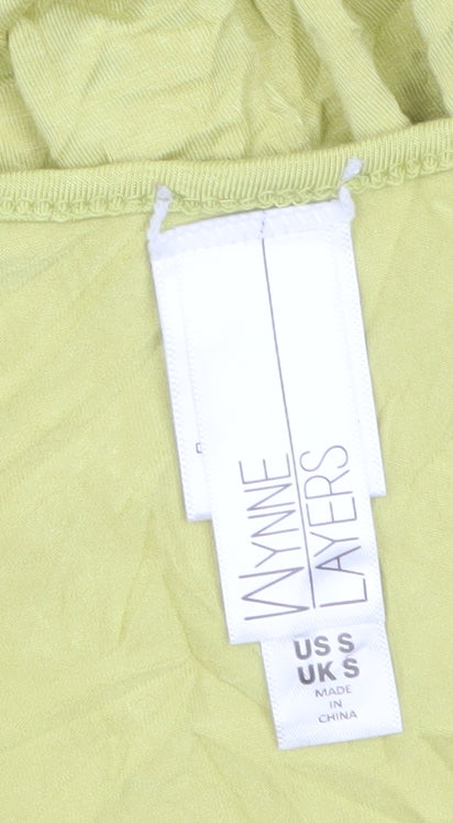 Wynne Layers Women's Yellow Sleeveless Tank Dress Size S