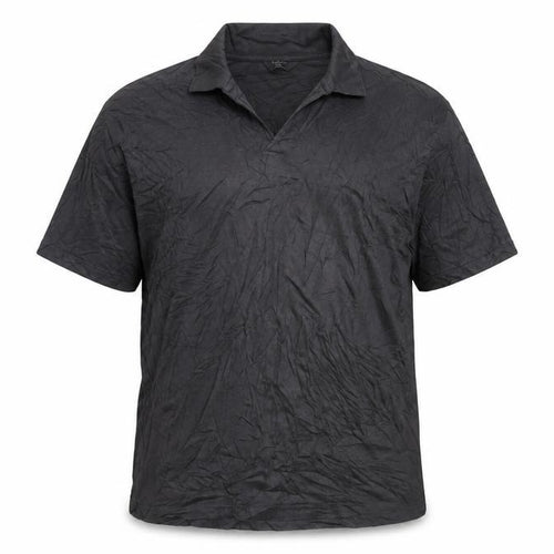 Marks and Spencer Mens Black 2XL Polo Shirt Cotton Blend