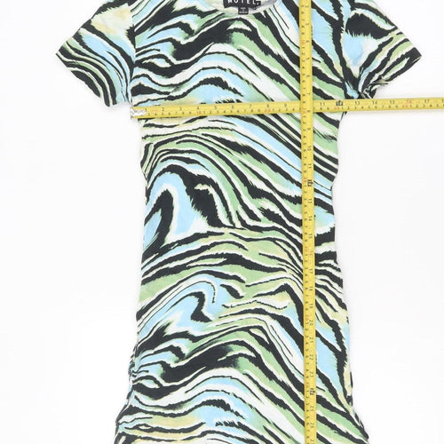 Motel Women's Multicoloured Bodycon Mini Dress Size S