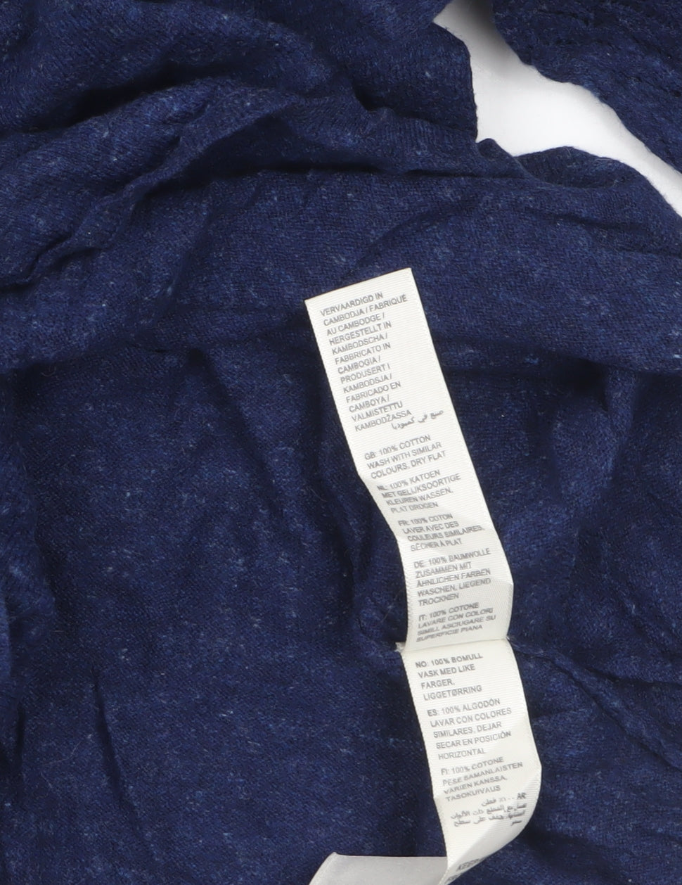 Fat Face Women’s Blue 3/4 Sleeve Cotton Jersey Top UK 10
