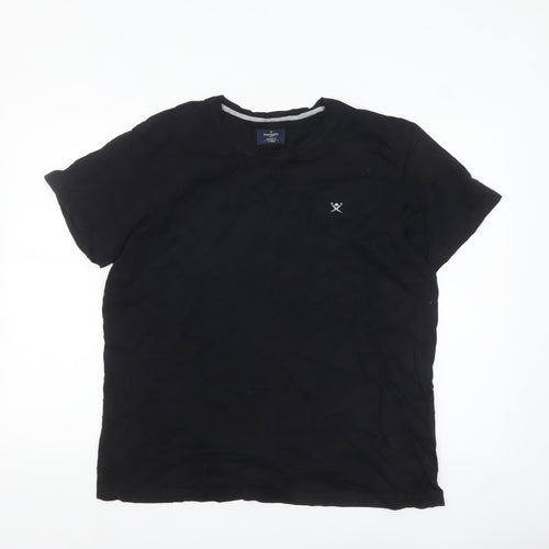 Hackett London Men's Black XL Classic Fit Cotton T-Shirt