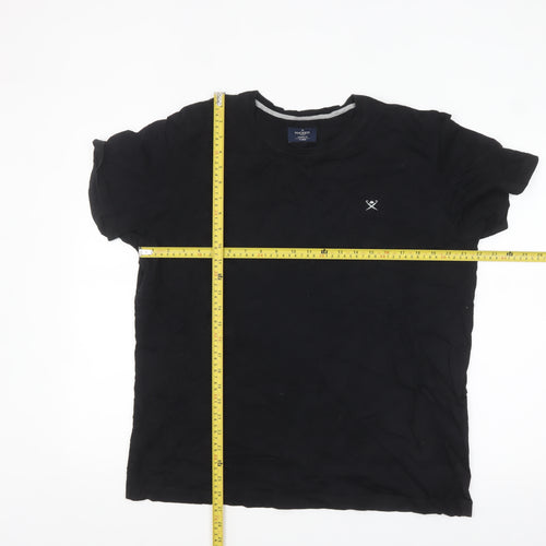 Hackett London Men's Black XL Classic Fit Cotton T-Shirt