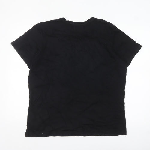Hackett London Men's Black XL Classic Fit Cotton T-Shirt