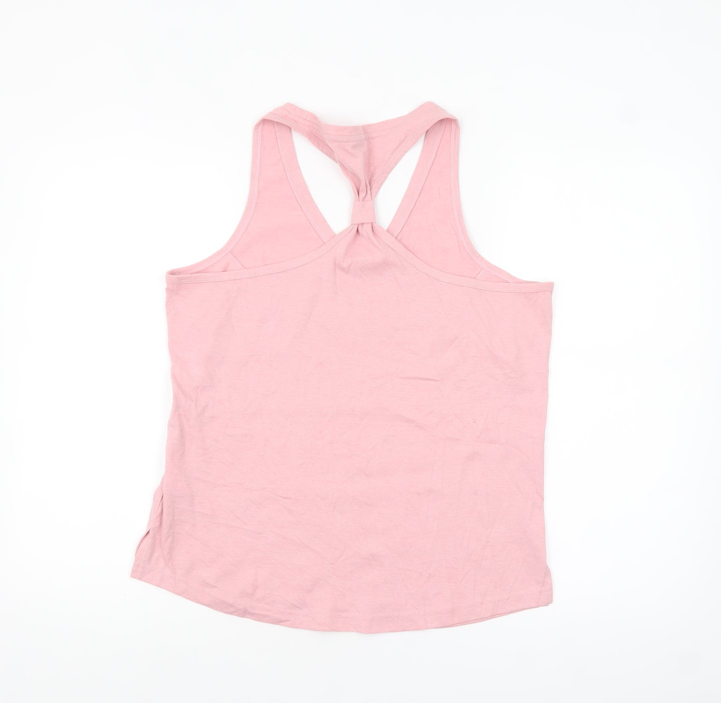 LA Gear Women's Pink Racerback Tank Top Size 18 Polyester Cotton