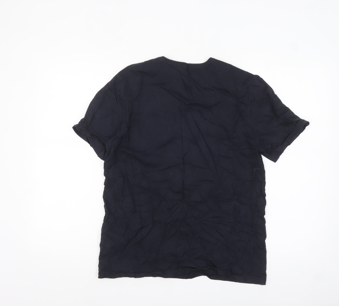 Hugo Boss Men’s Black Crew Neck Short Sleeve Cotton T-Shirt M
