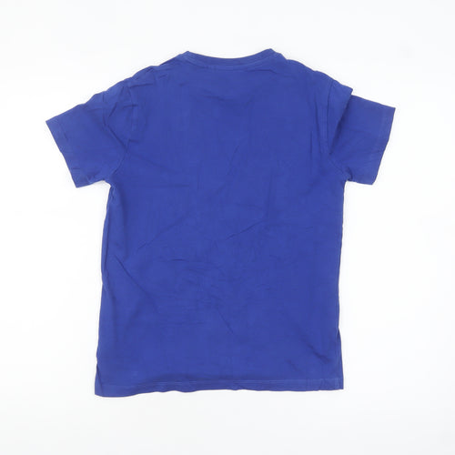 Next Boys Blue 'Level Up' Gaming Graphic Cotton T-Shirt 11 Years