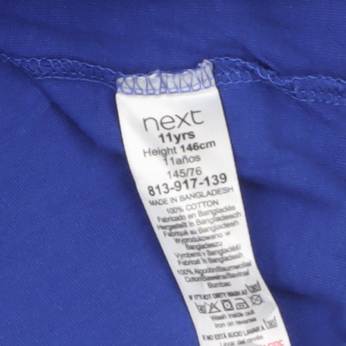Next Boys Blue 'Level Up' Gaming Graphic Cotton T-Shirt 11 Years