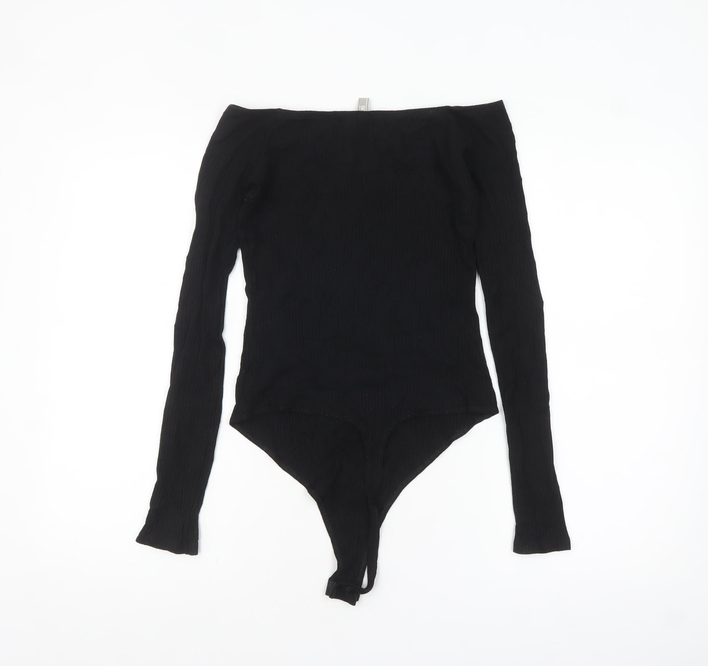 ASOS Women’s Black Long Sleeve Bodysuit UK 12 Slim Fit