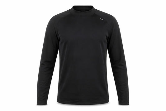 Decathlon Men Black M Long Sleeve Athletic Moisture Wicking Top