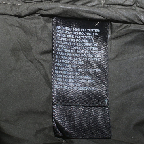 The North Face Boys Green XL Hooded Puffer Jacket Lightweight Winter Coat