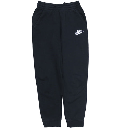 Nike Boys Black XL Jogger Sweatpants with Elastic Waist and Pockets