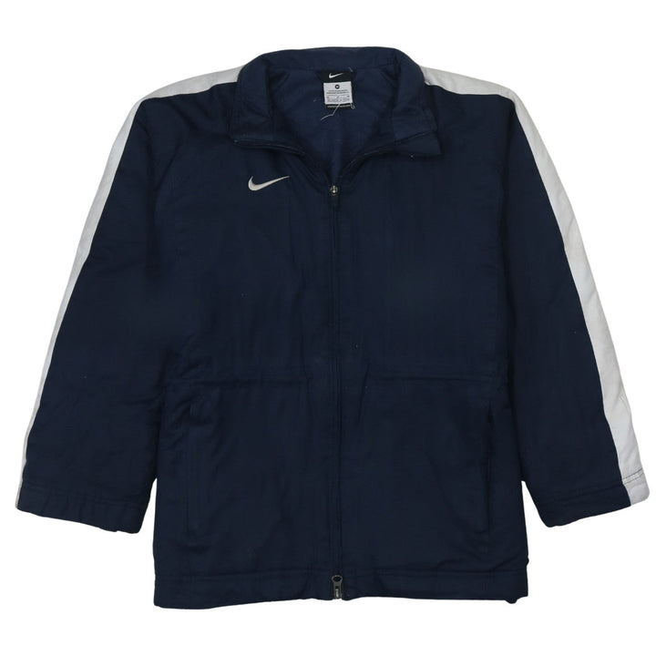 Nike Boys Blue Track Jacket 10-12 Years Full Zip Lightweight Sportswear