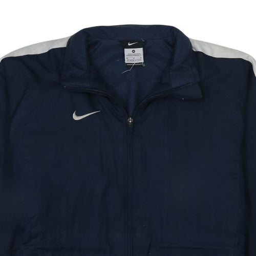 Nike Boys Blue Track Jacket 10-12 Years Full Zip Lightweight Sportswear