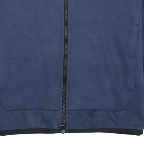 Nike Men's Blue XS Full Zip Hooded Sweatshirt Jacket