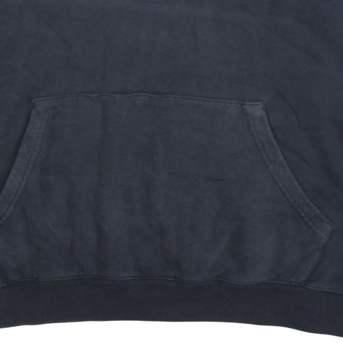 Champion Men's Black Pullover Hoodie XL Logo Fleece Sweatshirt