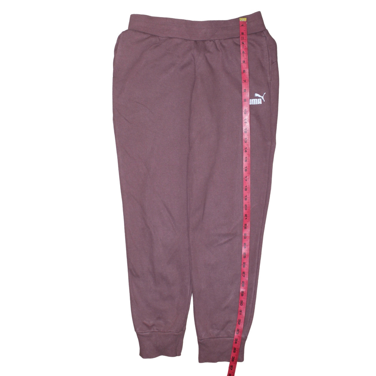 Puma Womens Brown Jogger Sweatpants Size M Fleece Activewear