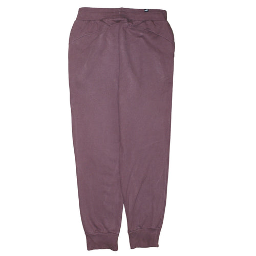 Puma Womens Brown Jogger Sweatpants Size M Fleece Activewear