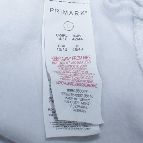 Disney Primark Women White Mickey Mouse Sweatshirt Size L