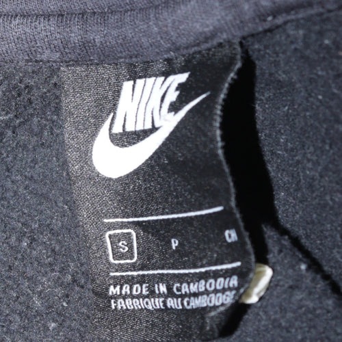 Nike Men's Black Full Zip Hoodie Size S Regular Fit Fleece