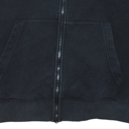 Nike Men's Black Full Zip Hoodie Size S Regular Fit Fleece