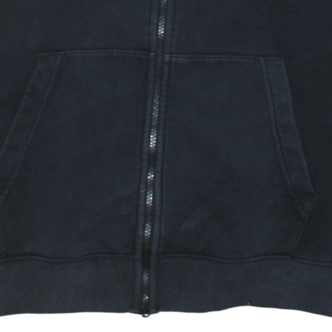 Nike Men's Black Full Zip Hoodie Size S Regular Fit Fleece