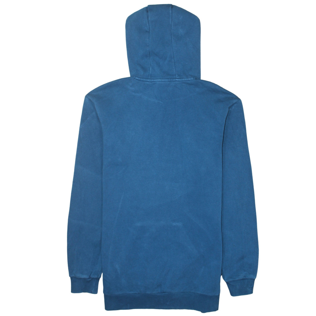 Adidas Women Blue Floral Hood Lined Pullover Hoodie Size 8