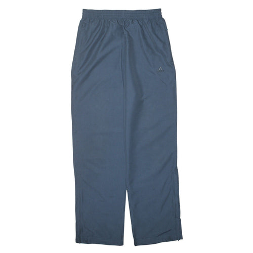 Adidas Men's Blue Track Pants S Regular Fit Lightweight Activewear
