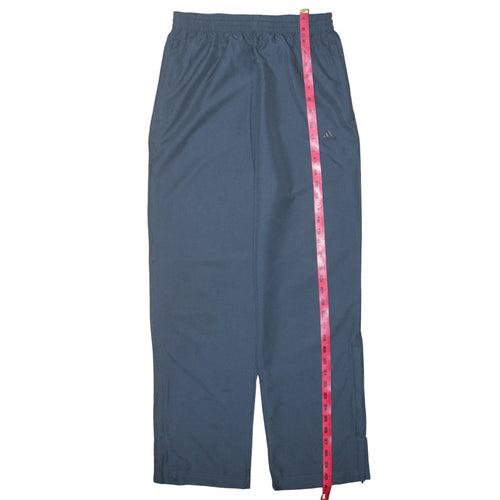 Adidas Men's Blue Track Pants S Regular Fit Lightweight Activewear