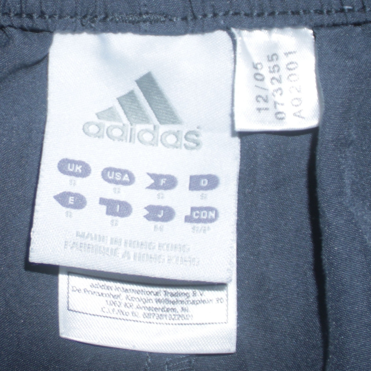 Adidas Men's Blue Track Pants S Regular Fit Lightweight Activewear