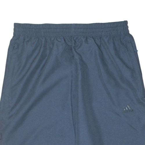 Adidas Men's Blue Track Pants S Regular Fit Lightweight Activewear