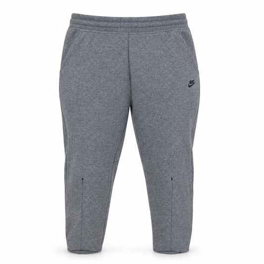 Front view of Nike Men Grey Jogger Trousers XL Regular Fit Jersey Activewear
