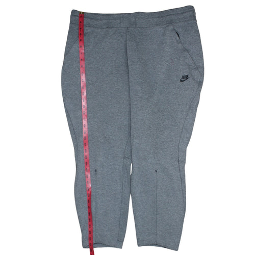 Nike Men Grey Jogger Trousers XL Regular Fit Jersey Activewear