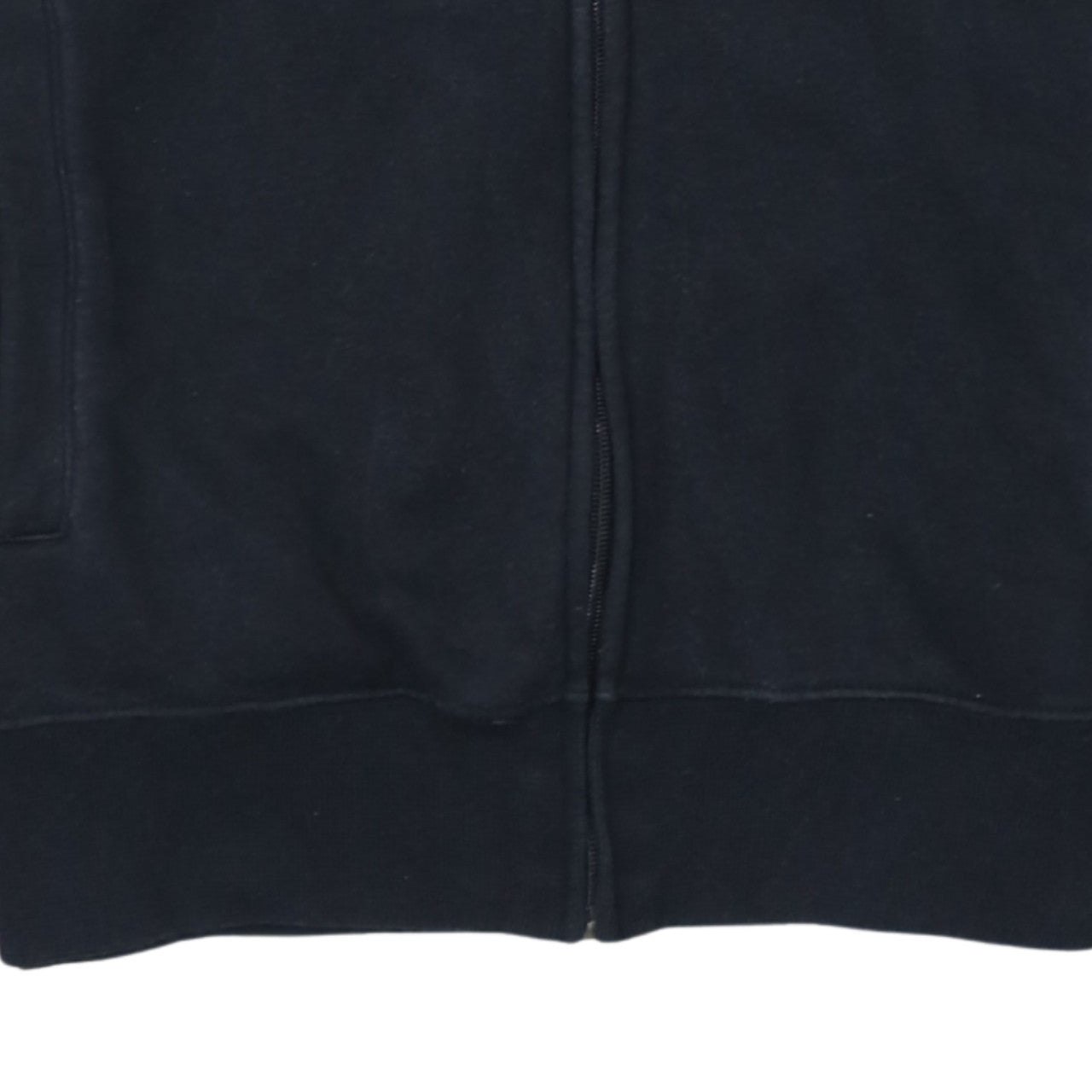Champion Men's Black Medium Track Jacket Full Zip Cotton