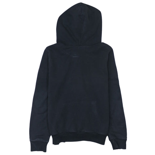 Adidas Women Black Hoodie UK 12 Pullover Hooded Sweatshirt