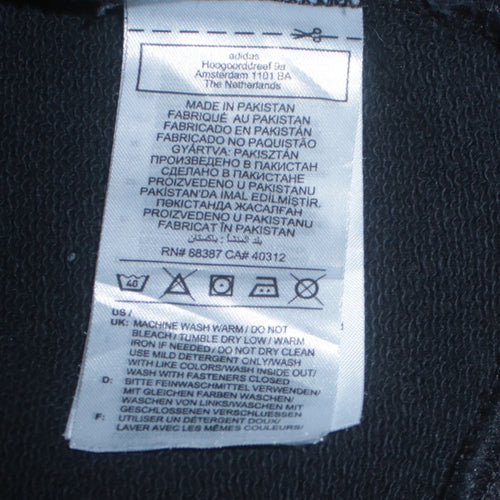 Adidas Women’s Black Full Zip Hoodie XL Hooded Sweatshirt