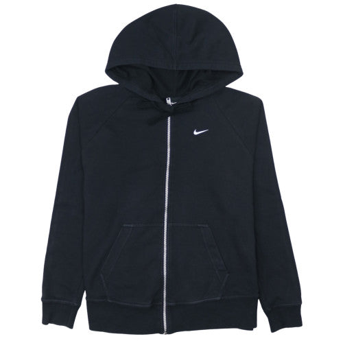 Nike Men's Black Small Full Zip Hoodie Fleece Sweatshirt
