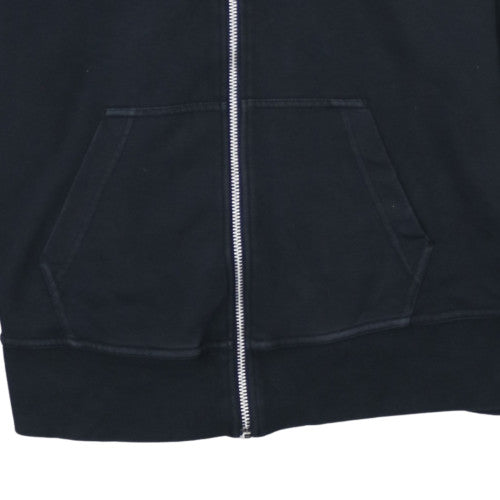 Nike Men's Black Small Full Zip Hoodie Fleece Sweatshirt