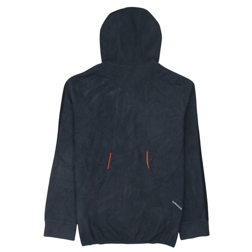 Adidas Boys Black Full Zip Hoodie Jacket Size 14-15 Years
